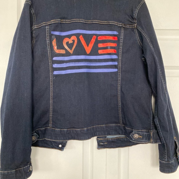 EV1 women Denim jacket size XXL - Picture 6 of 7